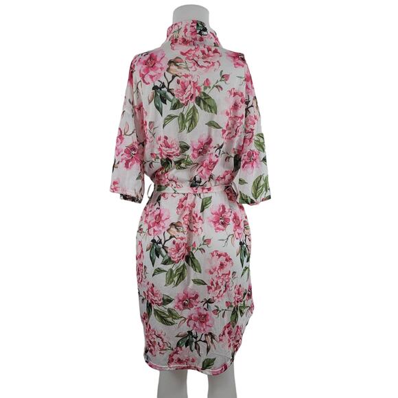 Show Me Your MUMU Floral Lightweight Robe Cover-Up O/S - Picture 2 of 4